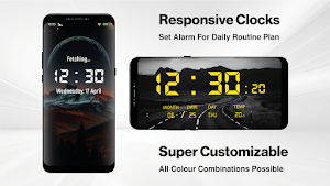 Digital Clock Pro: Big Display Screenshot 3