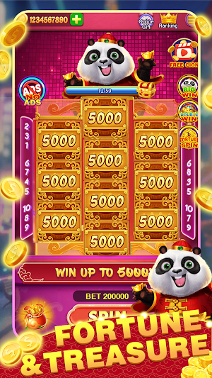 Panda Spin - Riches Slot Screenshot 2