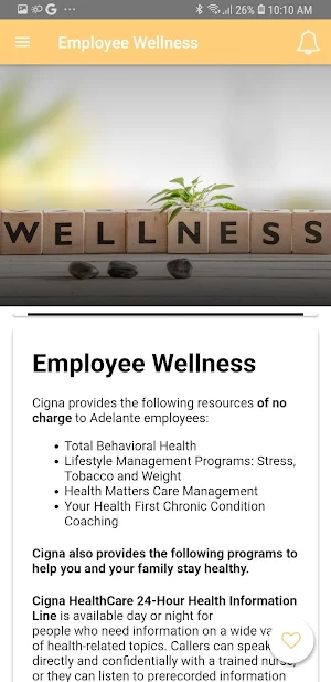 AHC Engage Screenshot 1