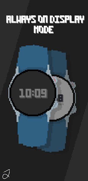Simple Pixel Art Watch Face Screenshot 2