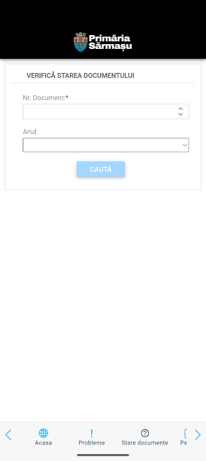 Sărmașu App Screenshot 2