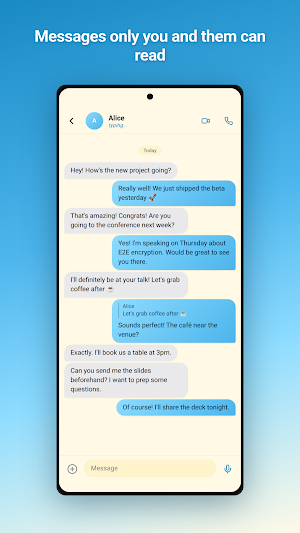 beChat Screenshot 1