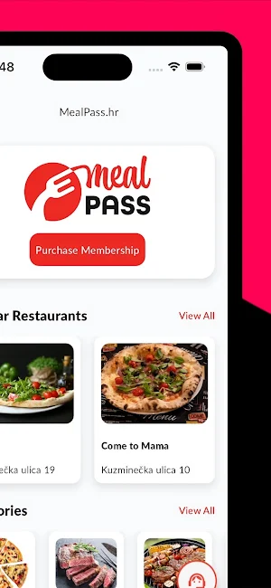 MealPass Loyalty Screenshot 0