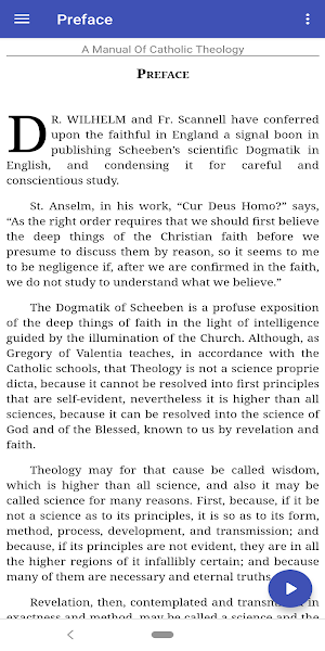 A Manual Of Catholic Theology (Trial Version) Screenshot 0