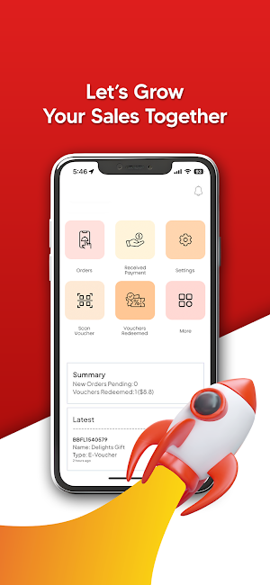 FoodLine Merchant Screenshot 0