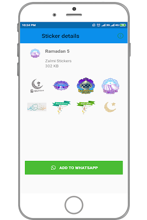 Ramadan Kareem Stickers For Whatsapp - WAStickers Screenshot 3