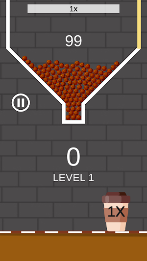 FILL THE COFFEE CUPS Screenshot 2