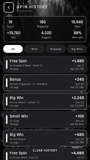 Bet Warriors Argentina Screenshot 1