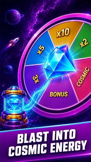 Space Gems: Cosmic Rush Screenshot 1