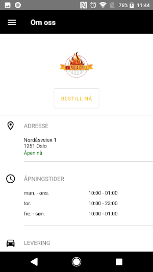 Holmlia Grill Screenshot 3