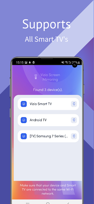 Vizio Screen Mirroring Screenshot 2