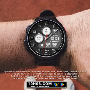 Watch face 10h08.com #125 Screenshot 2