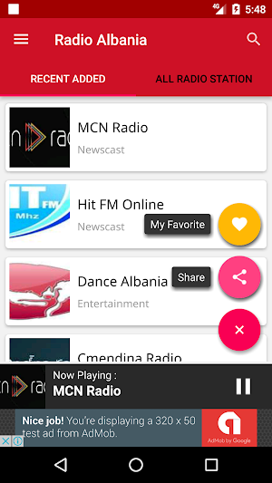 AL Radio Albania Online Screenshot 3