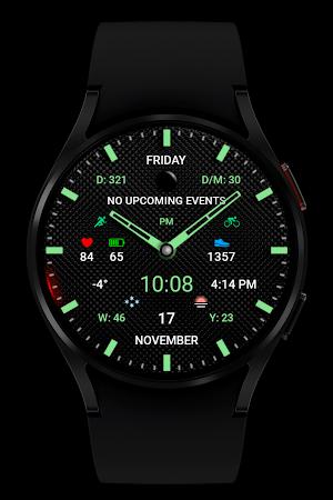 WR 009 Hybrid Watch Face Screenshot 3