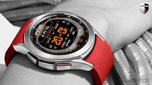 Digital Watch Face 054 Screenshot 0