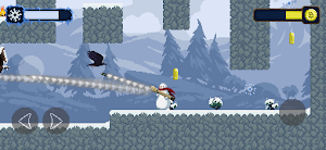 Snowman Rocket Jump Screenshot 2