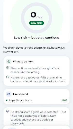 ScamChecker: Scam & Link Check Screenshot 3