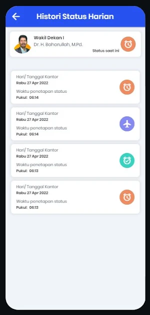 Status Harian Screenshot 1