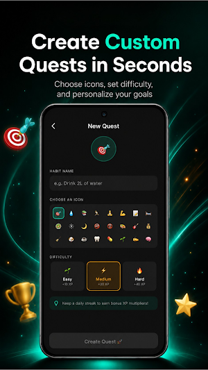 HabQuest: Habit Tracker Screenshot 2