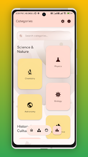 AskMeUp – Quiz & Learning App Screenshot 1