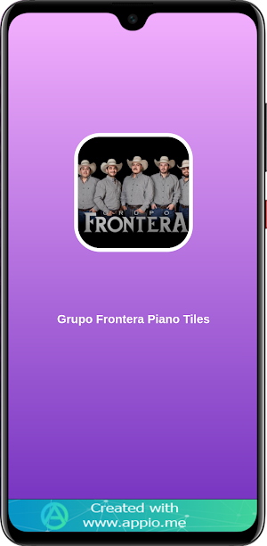 Grupo Frontera Piano Tiles Screenshot 1