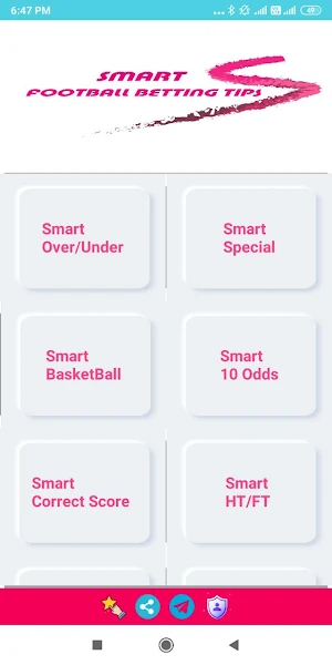 Smart Football Betting Tips Screenshot 1