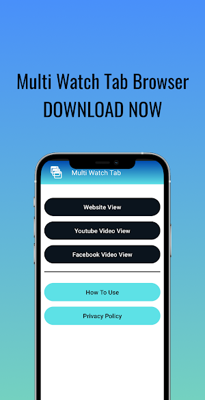 Multi Watch Tab Browser Screenshot 0