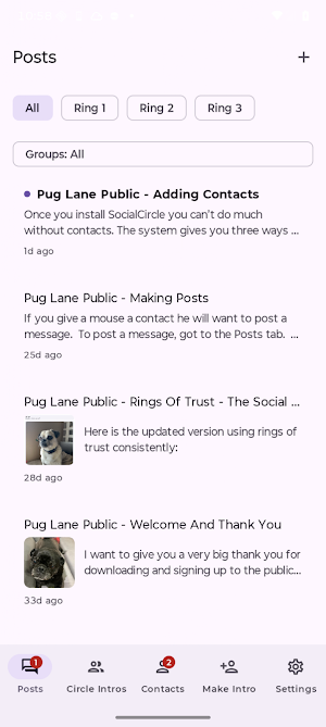 SocialCircle Screenshot 0