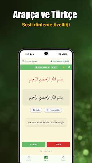 Kur'an-ı Kerim: Sesli Hatim Screenshot 0