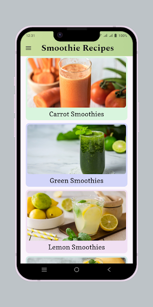 Smoothie Recipes [Pro] Screenshot 1