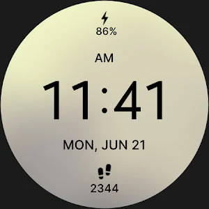 Soft Clean Watch Face Screenshot 3