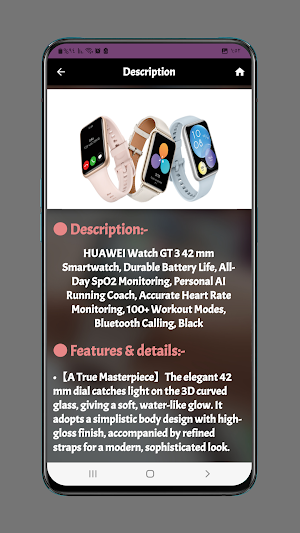 guide of huawei fit watch Screenshot 1