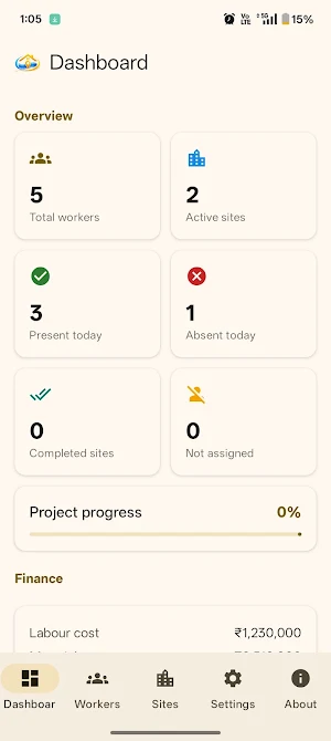 Contractors Manager: Payroll Screenshot 3