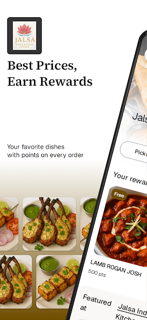 Jalsa Indian Modern Kitchen Screenshot 0