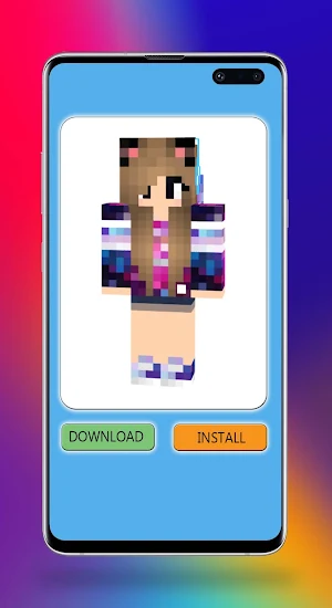 Girls Skins For Minecraft MCPE Screenshot 1