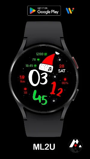 ML2U 160 Watch Face Screenshot 0