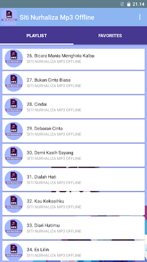 Siti Nurhaliza Mp3 Offline Screenshot 2