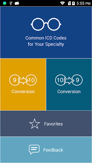 ICD 9-10 Screenshot 1