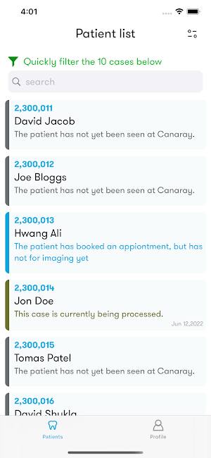 Canaray Mobile Screenshot 1