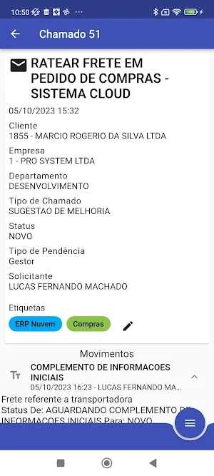 Pro Chamado Screenshot 1