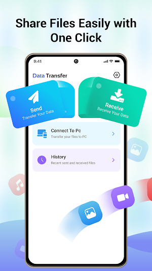 Data transfer - File transfer Screenshot 0