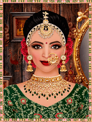 Indian Princess Wedding Makeup Salon  - Girl Games Screenshot 3