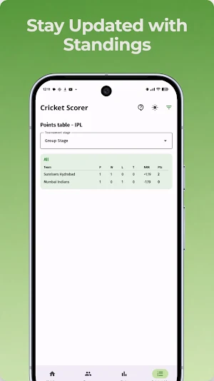 Cricket Scorer Screenshot 3