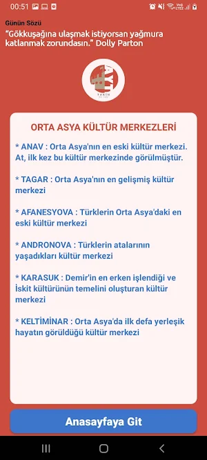 AYT Tarih Soru Cevap Screenshot 0