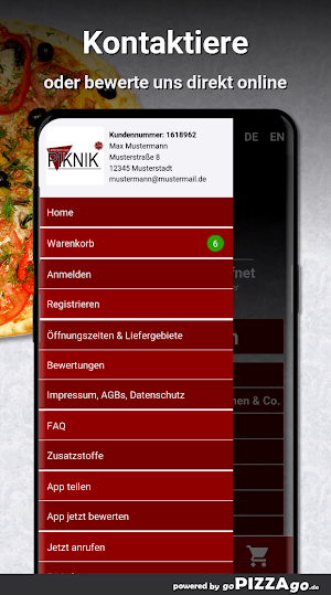 Piknik Lieferservice Troisdorf Screenshot 2