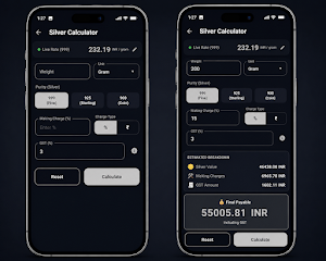 Gold Silver Live Calc Screenshot 3