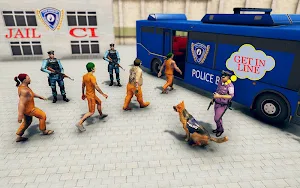 Police Prisoner Transport - Prisoner Bus simulator Screenshot 0
