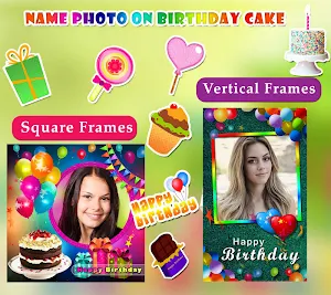 Birthday Photo Frames, cards,  Screenshot 0