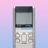 Remote For National AC