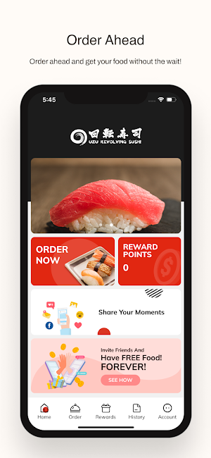 UZU Revolving Sushi Screenshot 0
